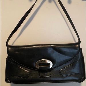 Black over the shoulder bag